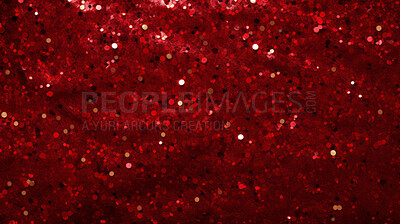 Red glitter sparkling shiny wrapping paper background. Wallpaper decoration