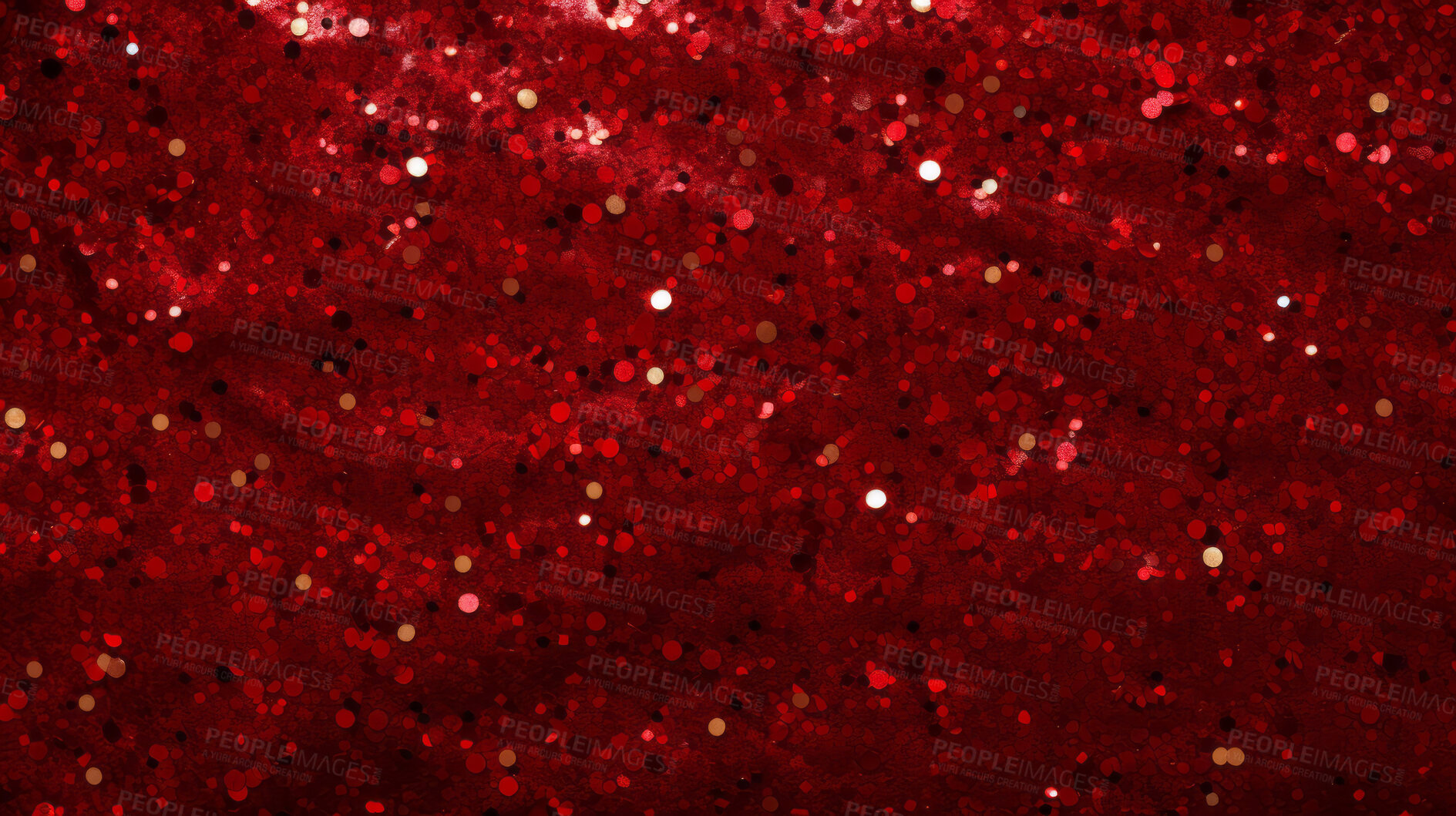 Buy stock photo Red glitter sparkling shiny wrapping paper background. Wallpaper decoration