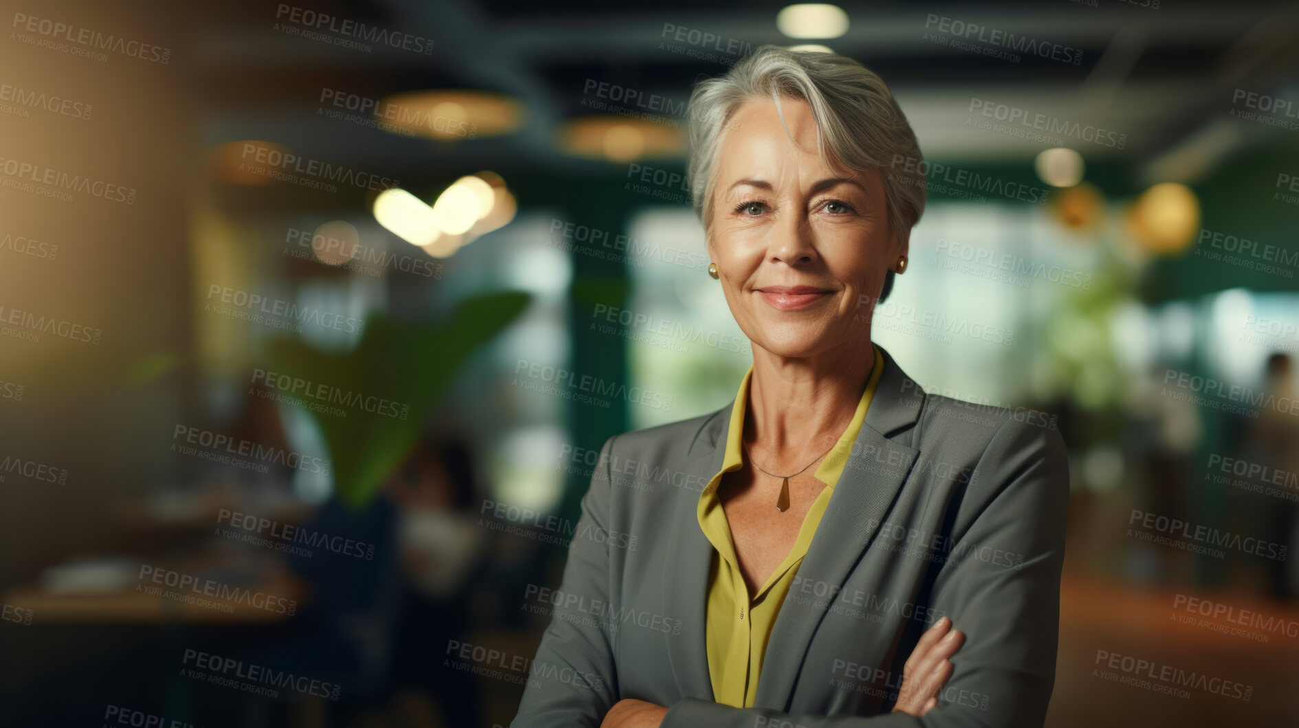 Buy stock photo Portrait of business woman, ceo, manager or designer for sustainable architecture