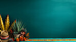 Mexican Cinco de Mayo holiday background. Traditional party celebration concept