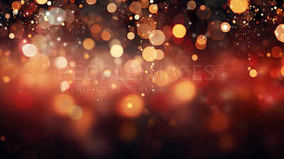 Buy stock photo Abstract glitter confetti bokeh effect. Festive celebration background