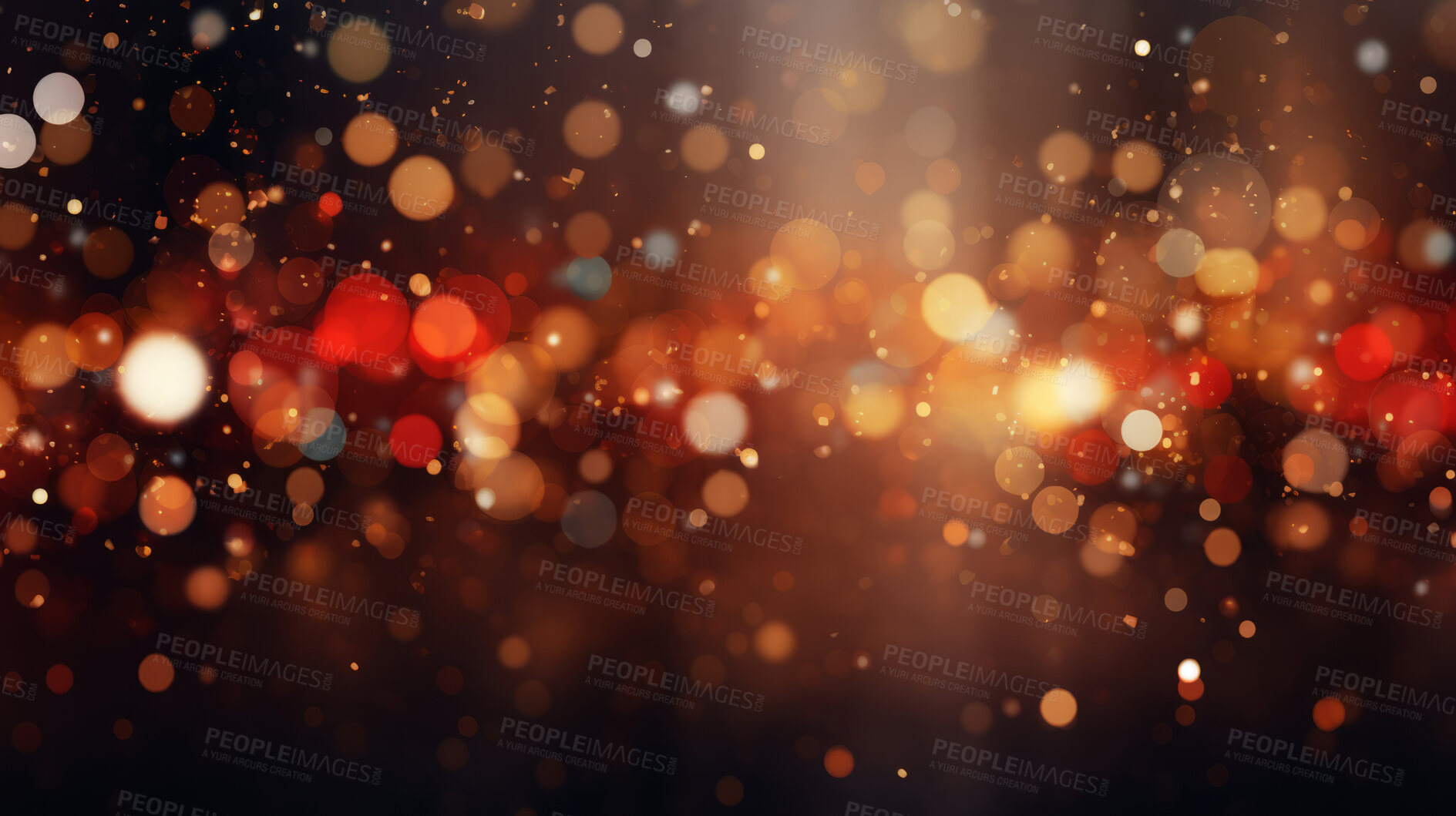 Buy stock photo Abstract glitter confetti bokeh effect. Festive celebration background