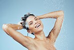 Healthy, good looking hair starts with a shower