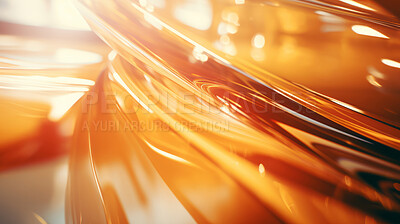 Buy stock photo Vibrant 3d liquid paint swirls. Abstract background concept.