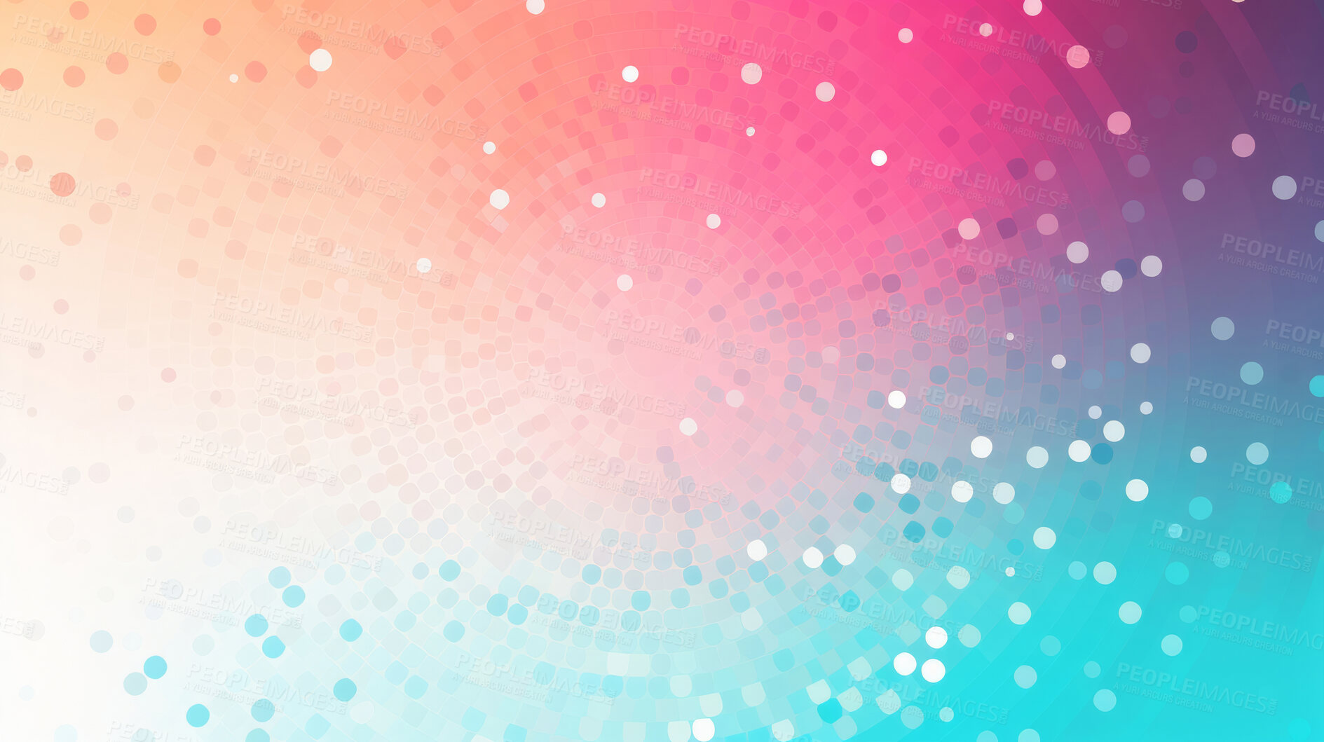 Buy stock photo Colorful vibrant, sparkle bokeh background. Abstract background concept.