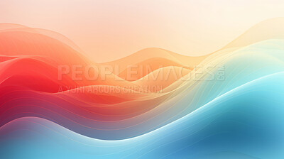 Buy stock photo Colourful waveform background. Abstract concept.