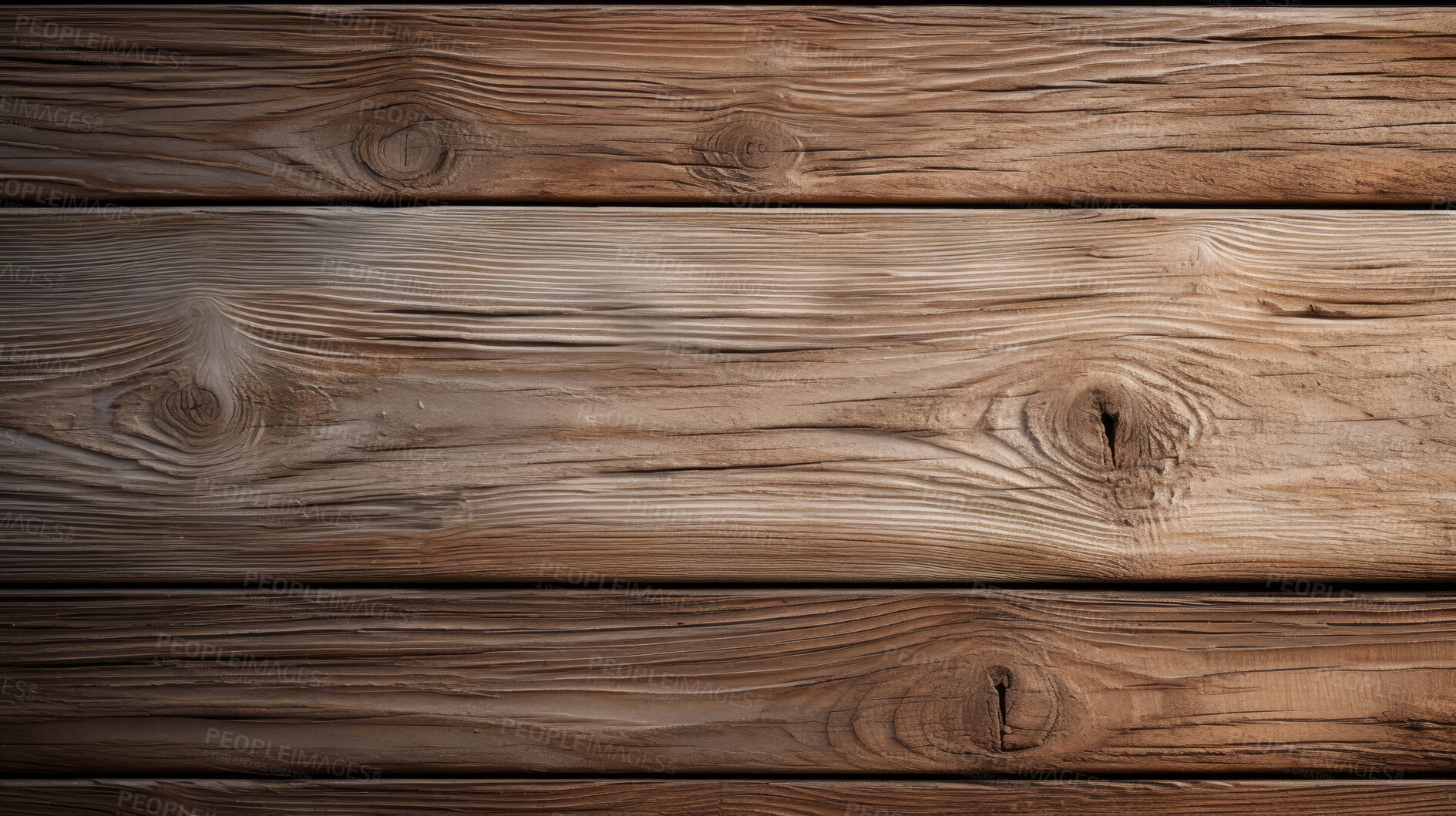 Buy stock photo Brown wood table, wall or floor background, wooden texture. Copy space.