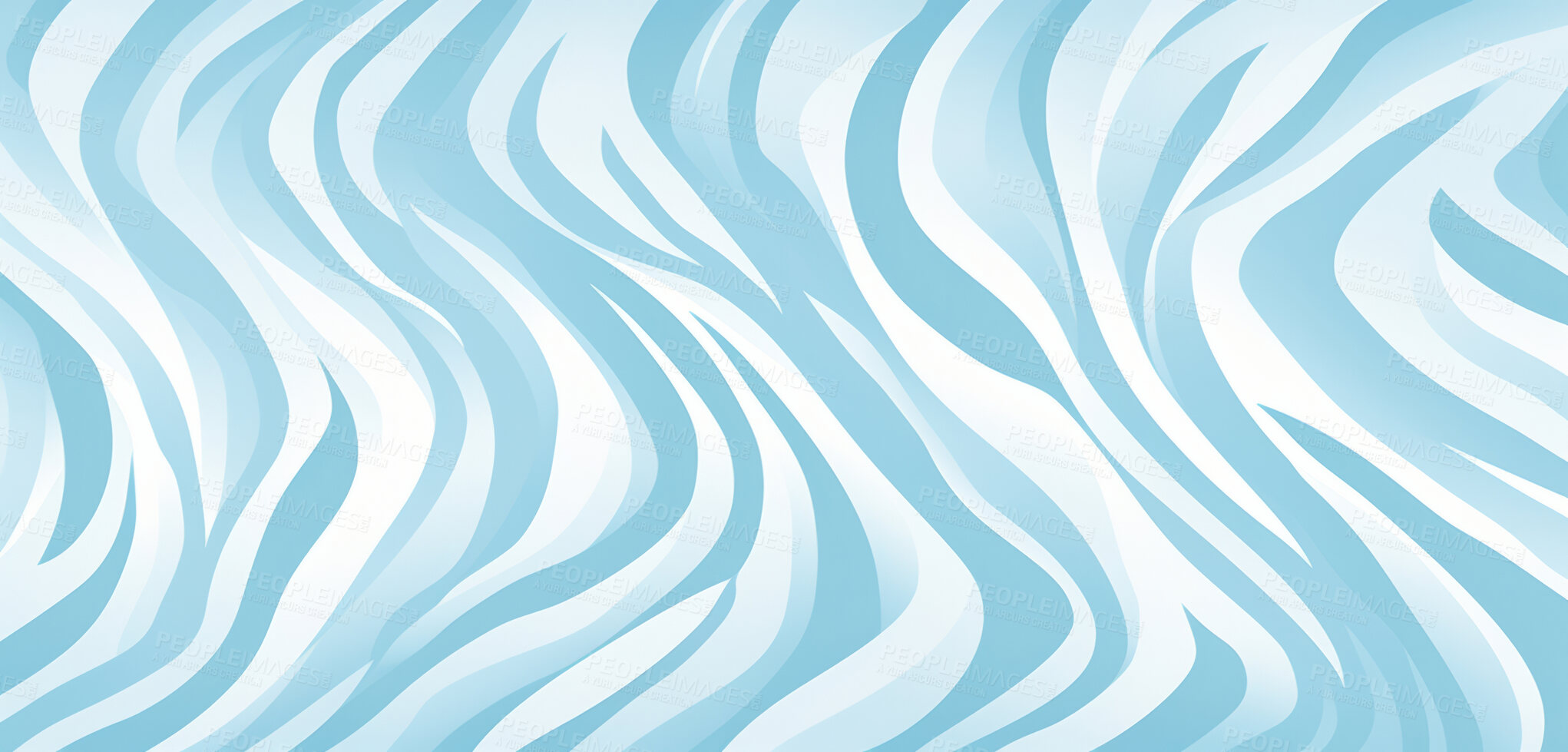 Buy stock photo Stripe pattern. Abstract trendy wave print background texture.