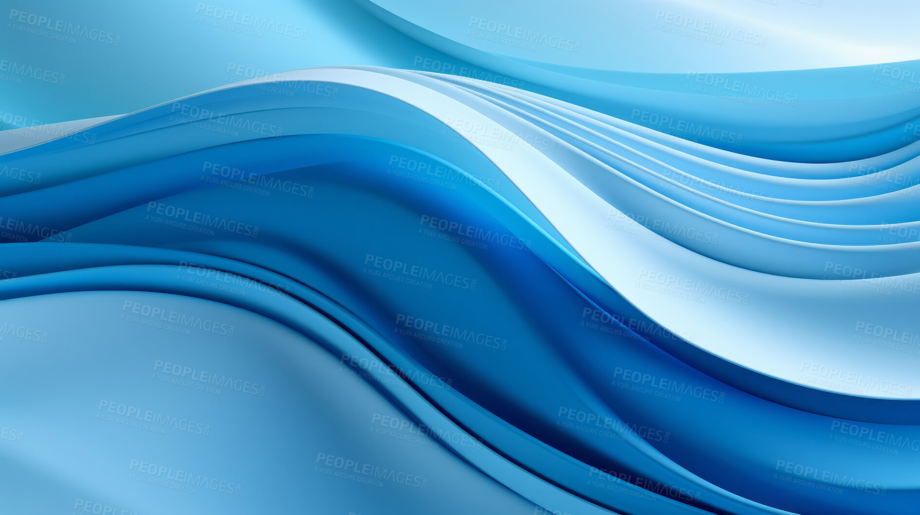 Buy stock photo Three dimensional waveform background. Abstract concept.