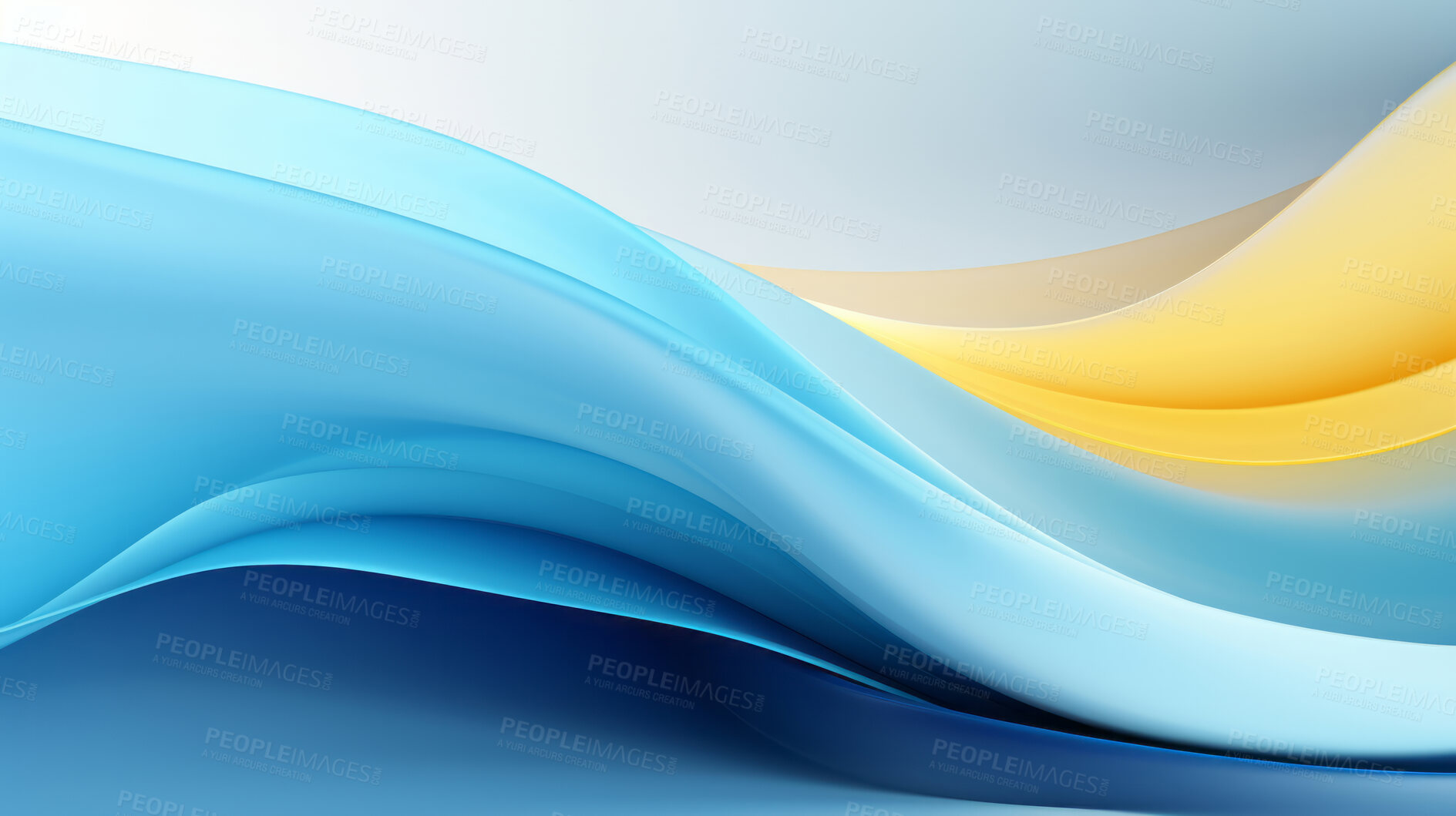 Buy stock photo Three dimensional waveform background. Abstract concept.