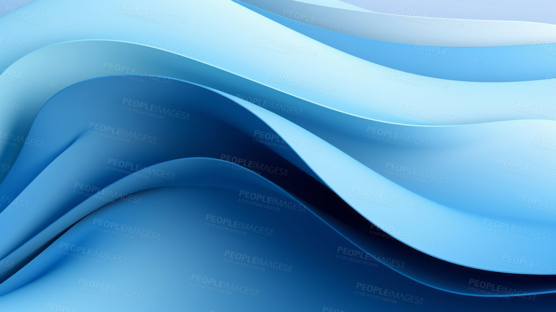 Buy stock photo Three dimensional waveform background. Abstract concept.