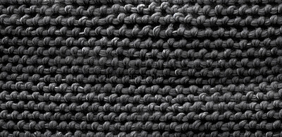 Close-up of grey texture fabric. Wool textile background.