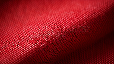 Close-up of red texture fabric cloth textile background.