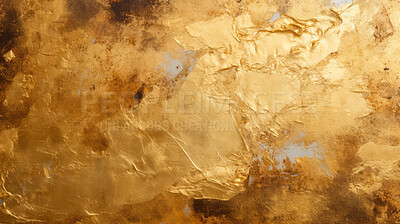 Buy stock photo Shiny gold wall abstract background texture. Luxury and elegance.