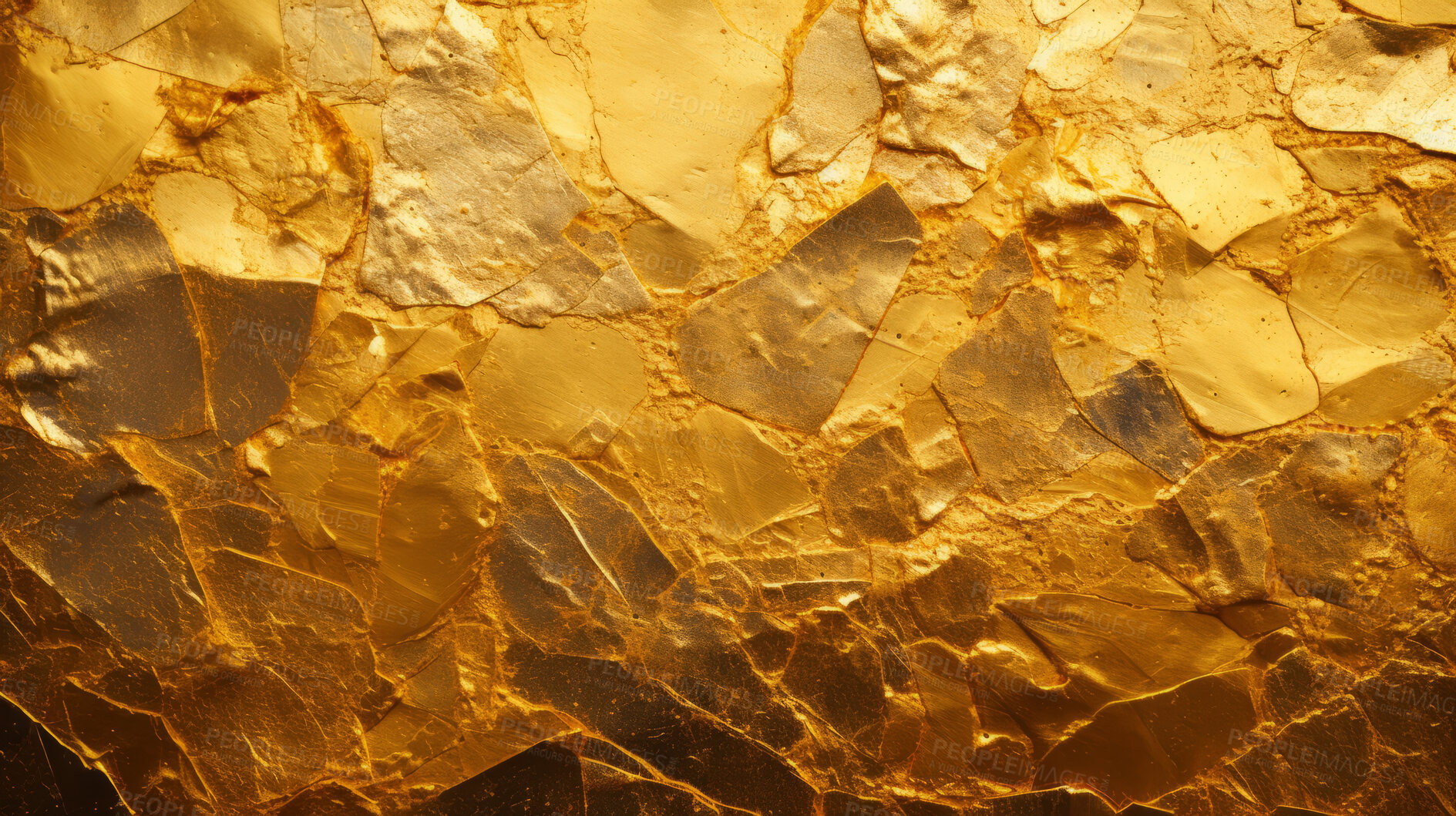 Buy stock photo Shiny gold wall abstract background texture. Luxury and elegance.