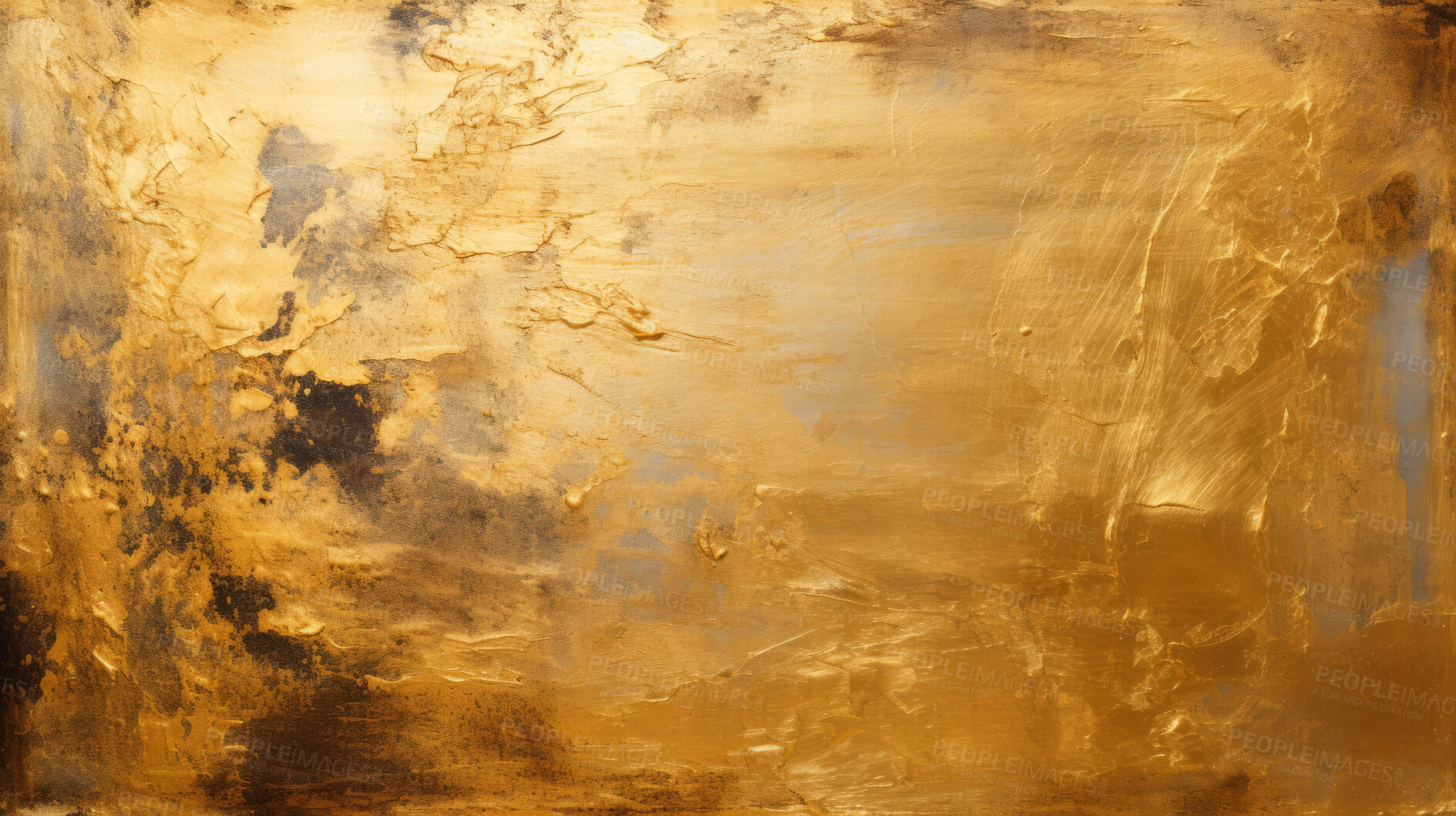 Buy stock photo Shiny gold wall abstract background texture. Luxury and elegance.