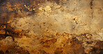 Grungy gold wall abstract background texture.