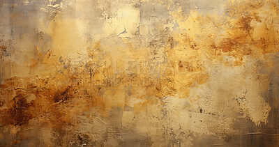 Shiny gold wall abstract background texture.