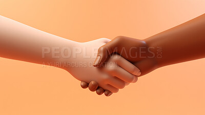 Businessman handshake for teamwork of business deal and success, celebration partners
