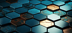 Geometric hexagonal abstract background. Honeycomb pattern concept.