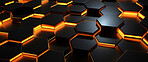 Geometric hexagonal abstract background. Honeycomb pattern concept.