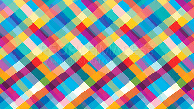 Abstract shapes seamless pattern. Trendy colorful design background.