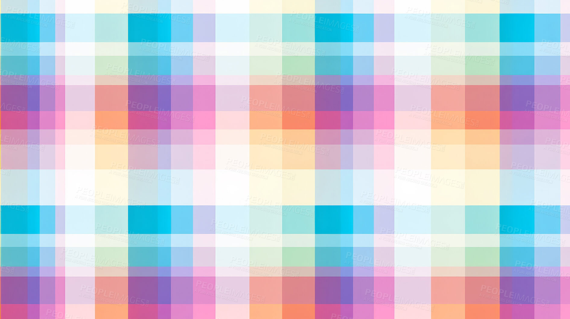 Buy stock photo Abstract shapes seamless pattern. Trendy colorful design background.