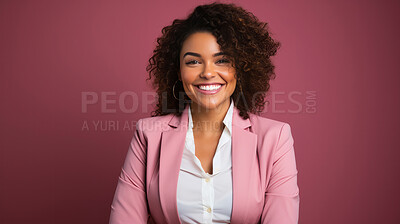 Buy stock photo Studio shot of modern business woman. Business concept.