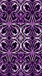 Purple ceramic tiles decorative design, illustration for floor, wall, kitchen interior, textile