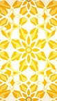 Yellow ceramic tiles decorative design, illustration for floor, wall, kitchen interior, textile