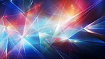 Crystal rainbow prism light effect. Background overlay pattern design.