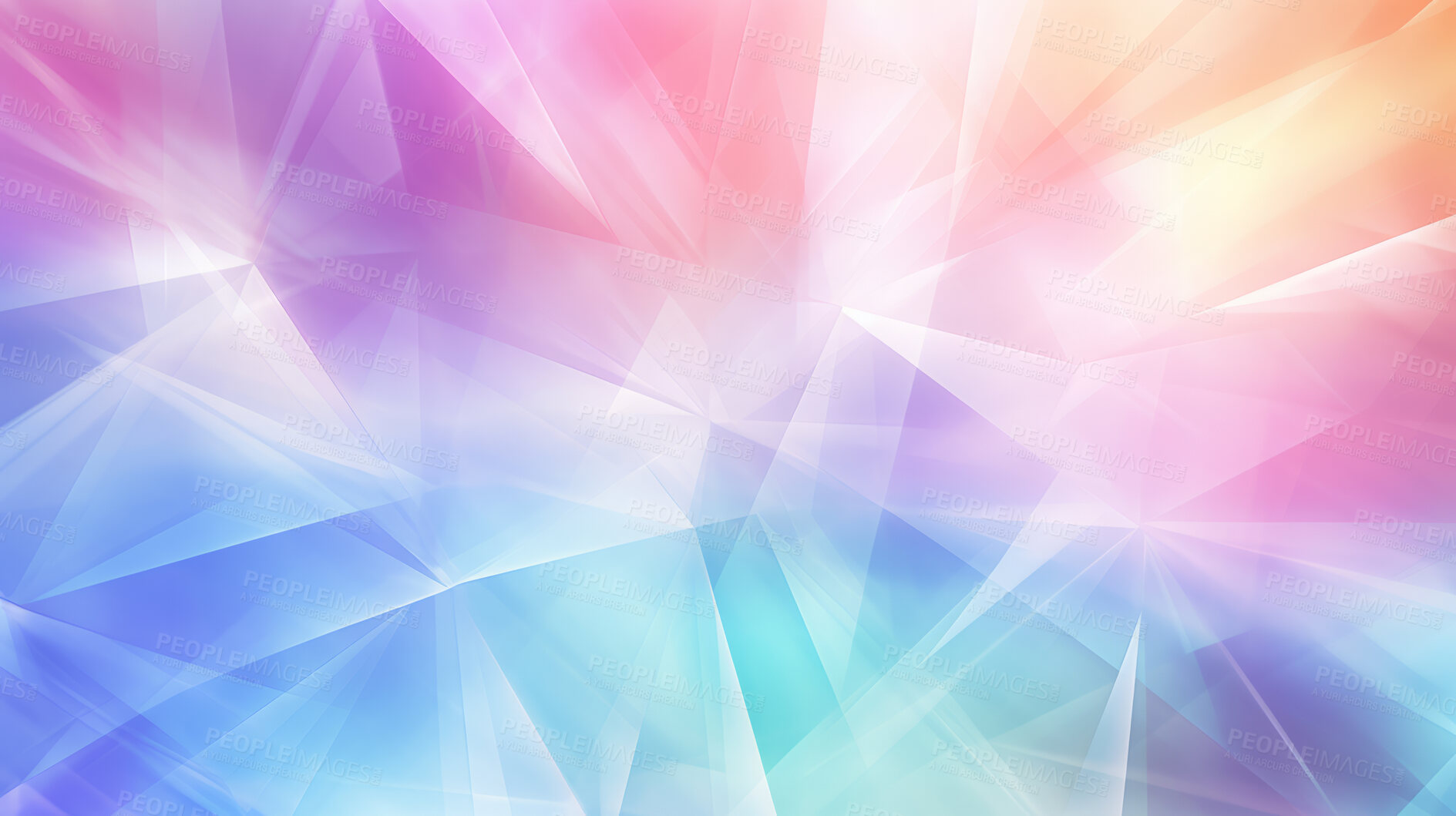 Buy stock photo Crystal rainbow prism light effect. Background overlay pattern design.