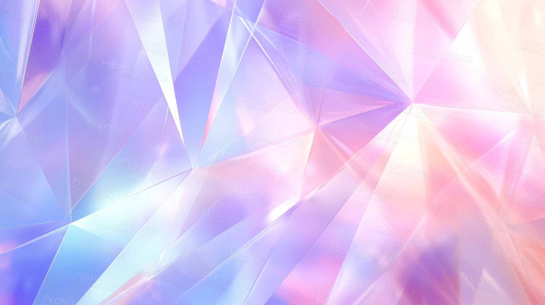 Buy stock photo Crystal rainbow prism light effect. Background overlay pattern design.