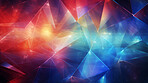 Crystal rainbow prism light effect. Background overlay pattern design.