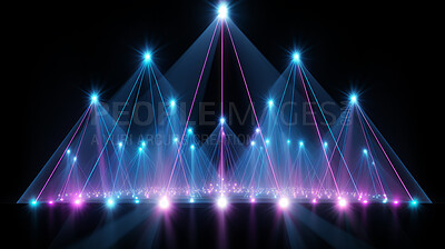 Buy stock photo Abstract flare colorful spectrum background light beams. Futuristic flashes