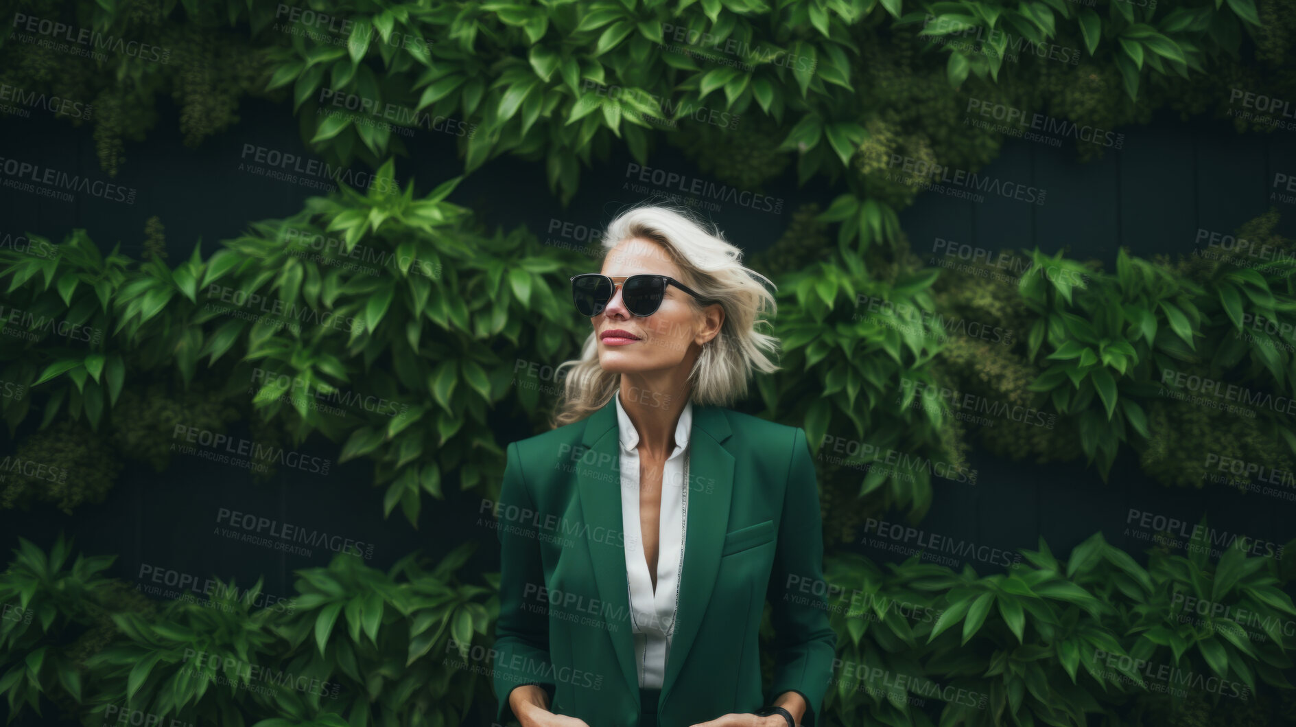 Buy stock photo Portrait of business woman, ceo, manager or designer for sustainable architecture
