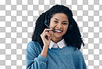 CRM, callcenter face or black woman smile for success B2B deal, support or telemarketing in office. Happy, motivation or customer service consultant portrait for contact us, telecom or sales network