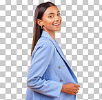 Business woman, worker and portrait with professional style and