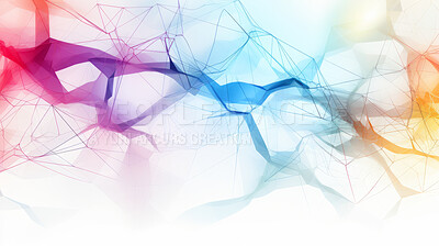 Neuron brain cell medical background. Science neural connection, bright color lights