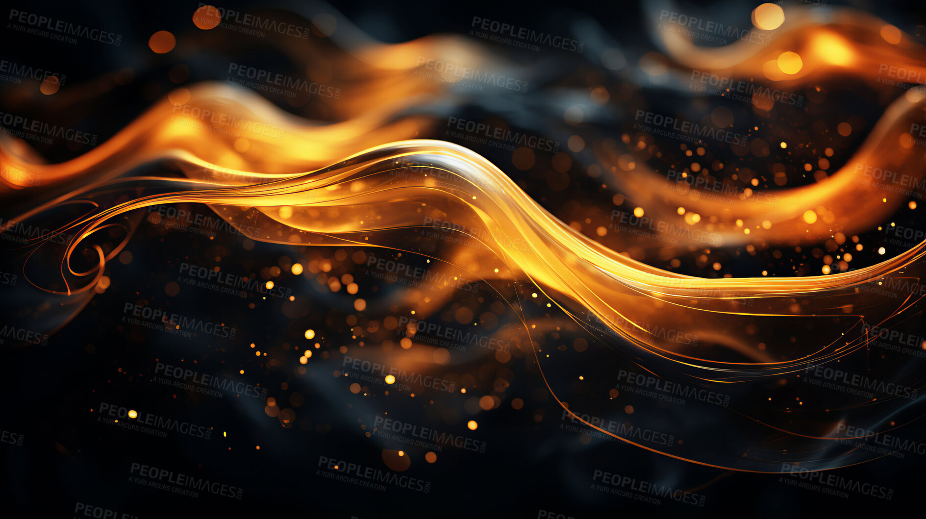 Buy stock photo Abstract lava currents, fiery heat waves. Dynamic flow, intense energy, and volcanic passion portrayed in a visually captivating depiction of abstract art.