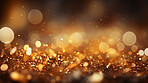 Golden particles, futuristic dance of glittering networks for tech brilliance. Symphony of interconnected brilliance in the digital galaxy. Technological wonder, sparkling gold ode to seamless connectivity.