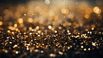 Golden particles, futuristic dance of glittering networks for tech brilliance. Symphony of interconnected brilliance in the digital galaxy. Technological wonder, sparkling gold ode to seamless connectivity.