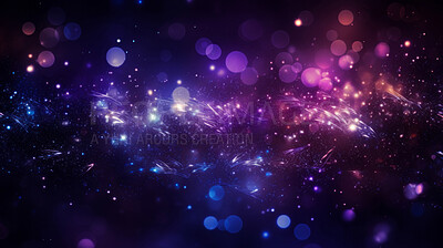 Dynamic particles, futuristic dance of glittering networks for tech brilliance. Symphony of interconnected brilliance in the digital galaxy. Technological wonder, sparkling ode to seamless connectivity.