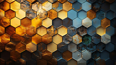 Hexagon patterns, geometric and mesmerizing. Modern, stylish and design-inspired textures for decor, graphics and creative expressions. On a sleek canvas with a touch of contemporary elegance.
