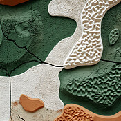 Abstract, background and wallpaper design on canvas for wall, backdrop ...