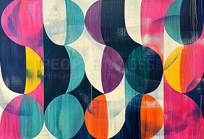 Abstract, background and wallpaper design on canvas for wall, backdrop or printing. Color, creative art and beautiful texture painting for interior artwork, copyspace and creativity inspiration