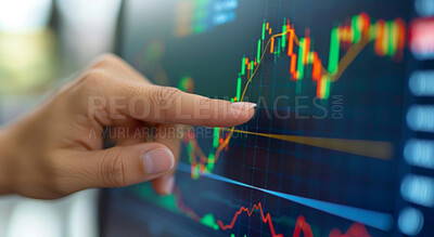 Stock market, screen and finance background design for business, economy and global inflation. Graphic, index or marketing strategy graphic wallpaper for banking, investment growth and forex trading