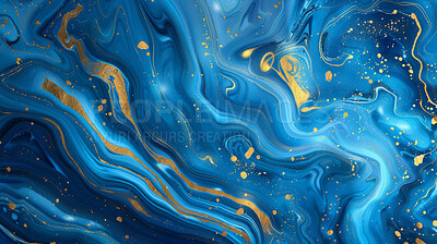 Fantasy, painting and swirl texture with space on canvas for art, creative or liquid effect and style. Magic, pattern and wallpaper for acrylic or colourful backdrop and dynamic or fluid artwork