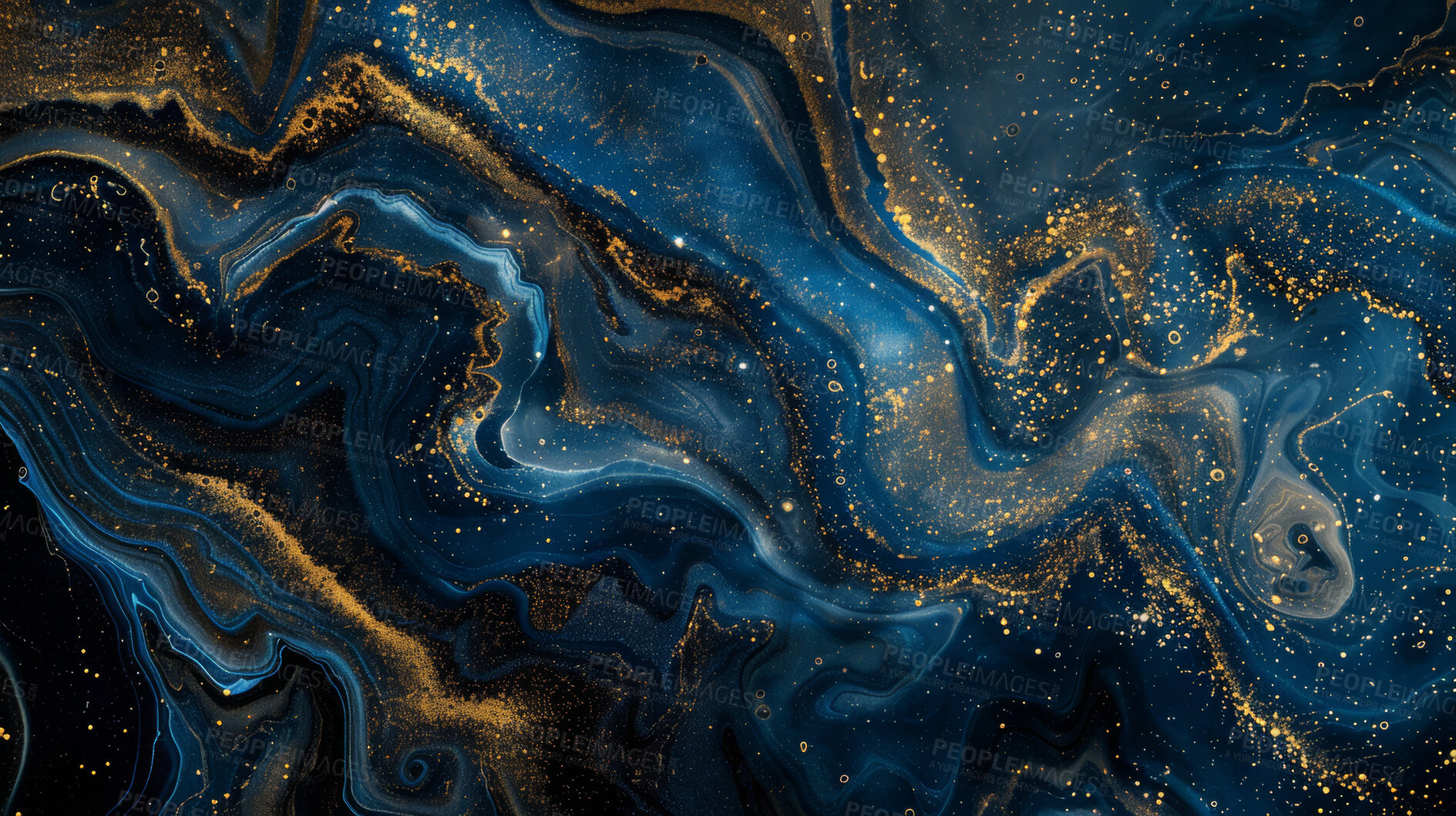 Buy stock photo Oil, watercolor and swirl texture with space on canvas for art, creative or liquid effect and style. Painting, pattern and wallpaper for acrylic or colourful backdrop and dynamic or fluid artwork