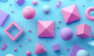 Shapes, wallpaper and graphic, illustration and 3d, design and creative, pattern and virtual. Neon, geometric and techno, textures and structure, digital and glow, background and form with render